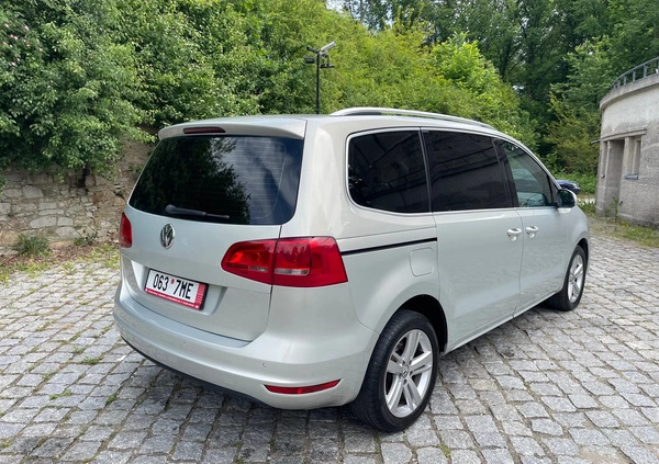 Volkswagen Sharan cena 49900 przebieg: 181808, rok produkcji 2011 z Nysa małe 781